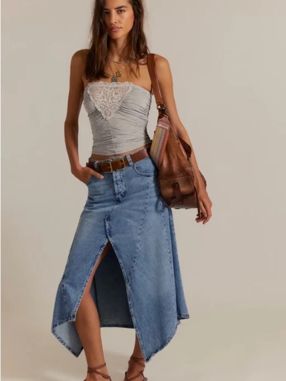 Free People We The Free Aquarius Maxi Skirt Size 31